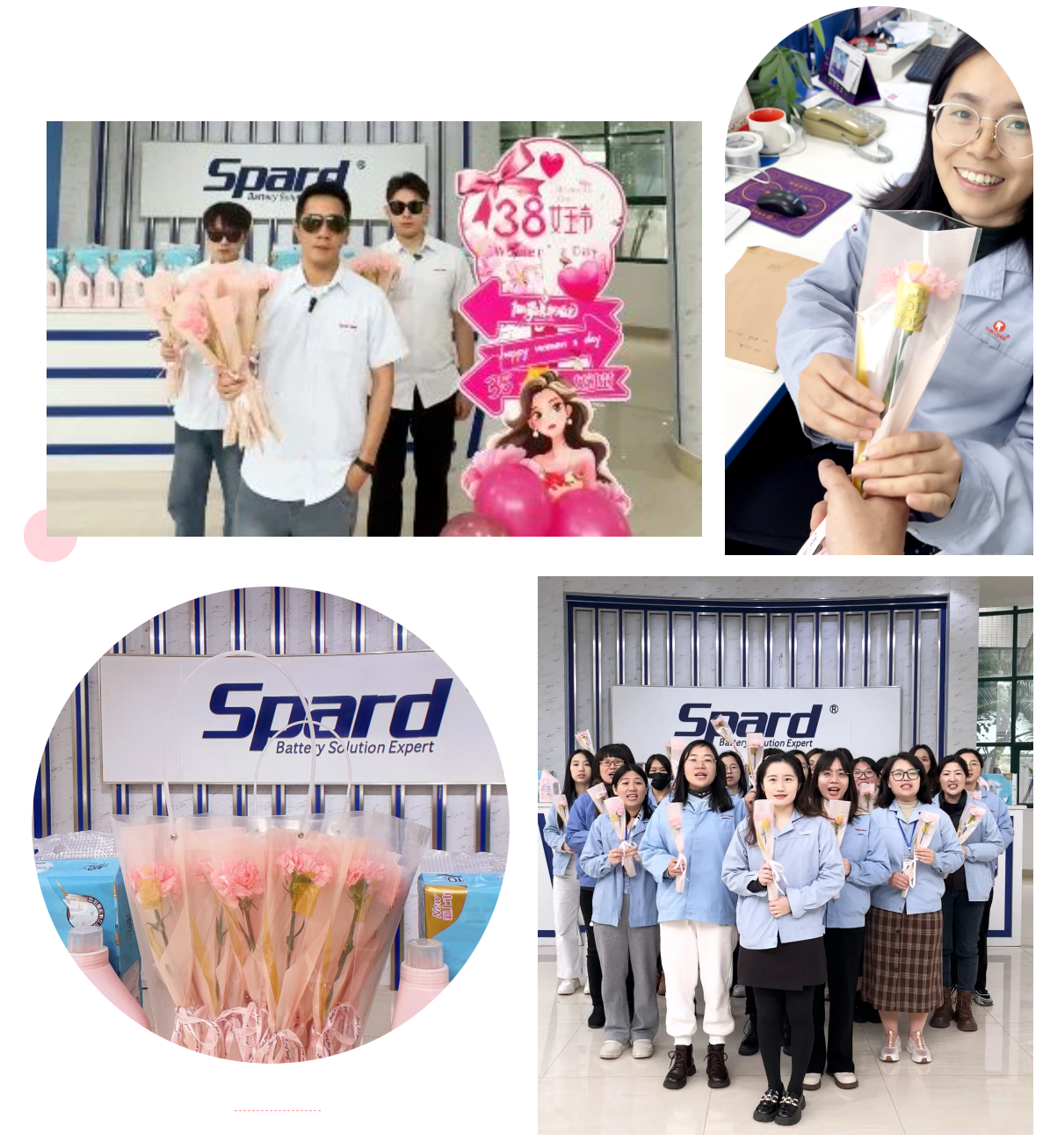 2025年世豹新能源3.8女神節獻花